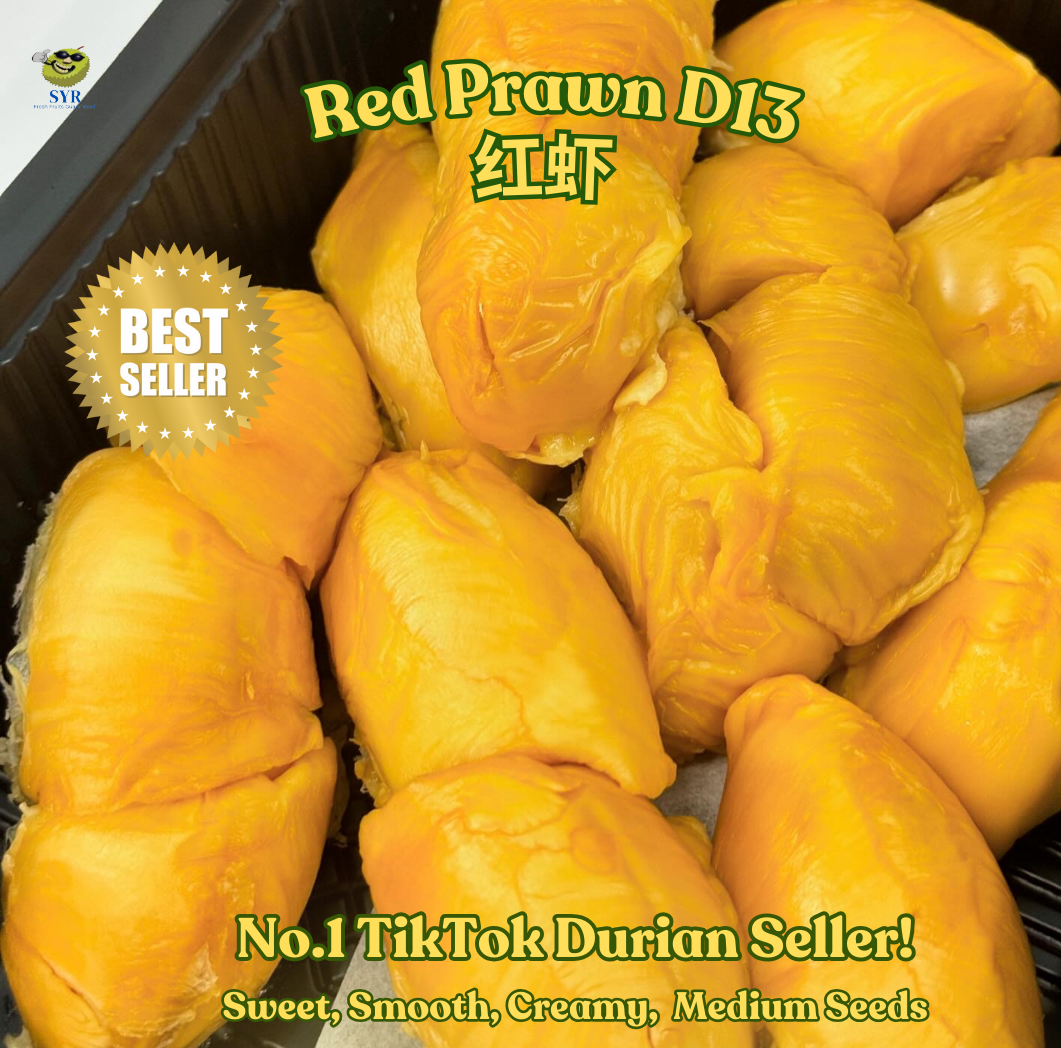 Red Prawn Durian Johor | 500g